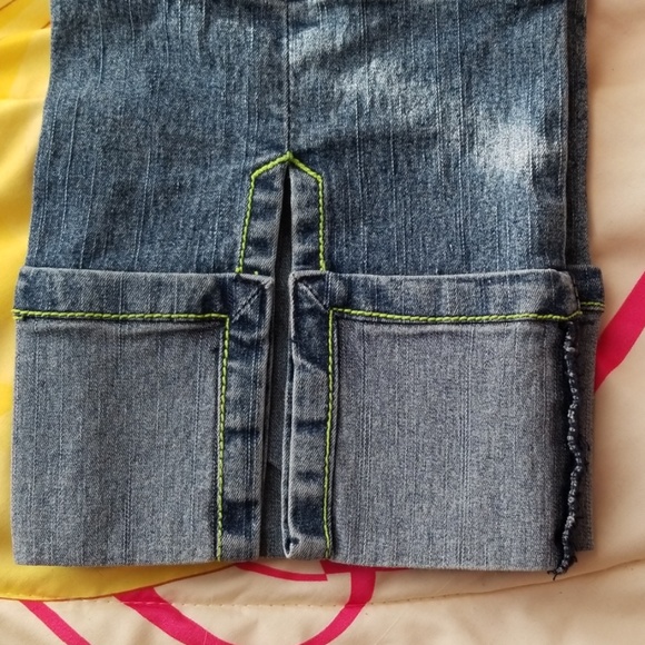 Retro lazer jeans capris - Picture 4 of 4